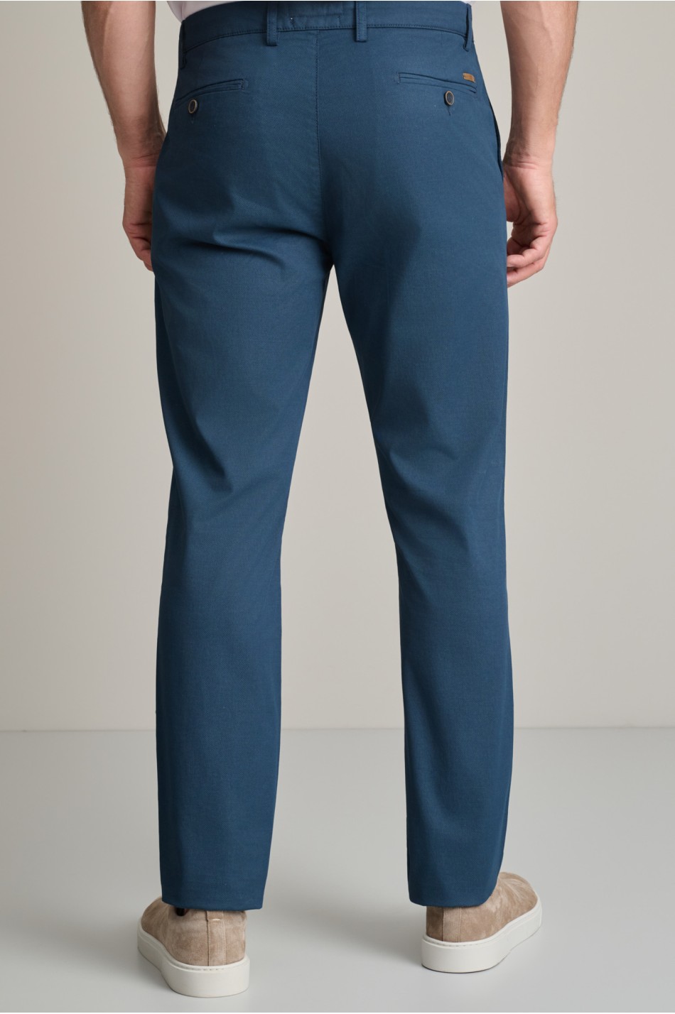 All over print chinos trousers