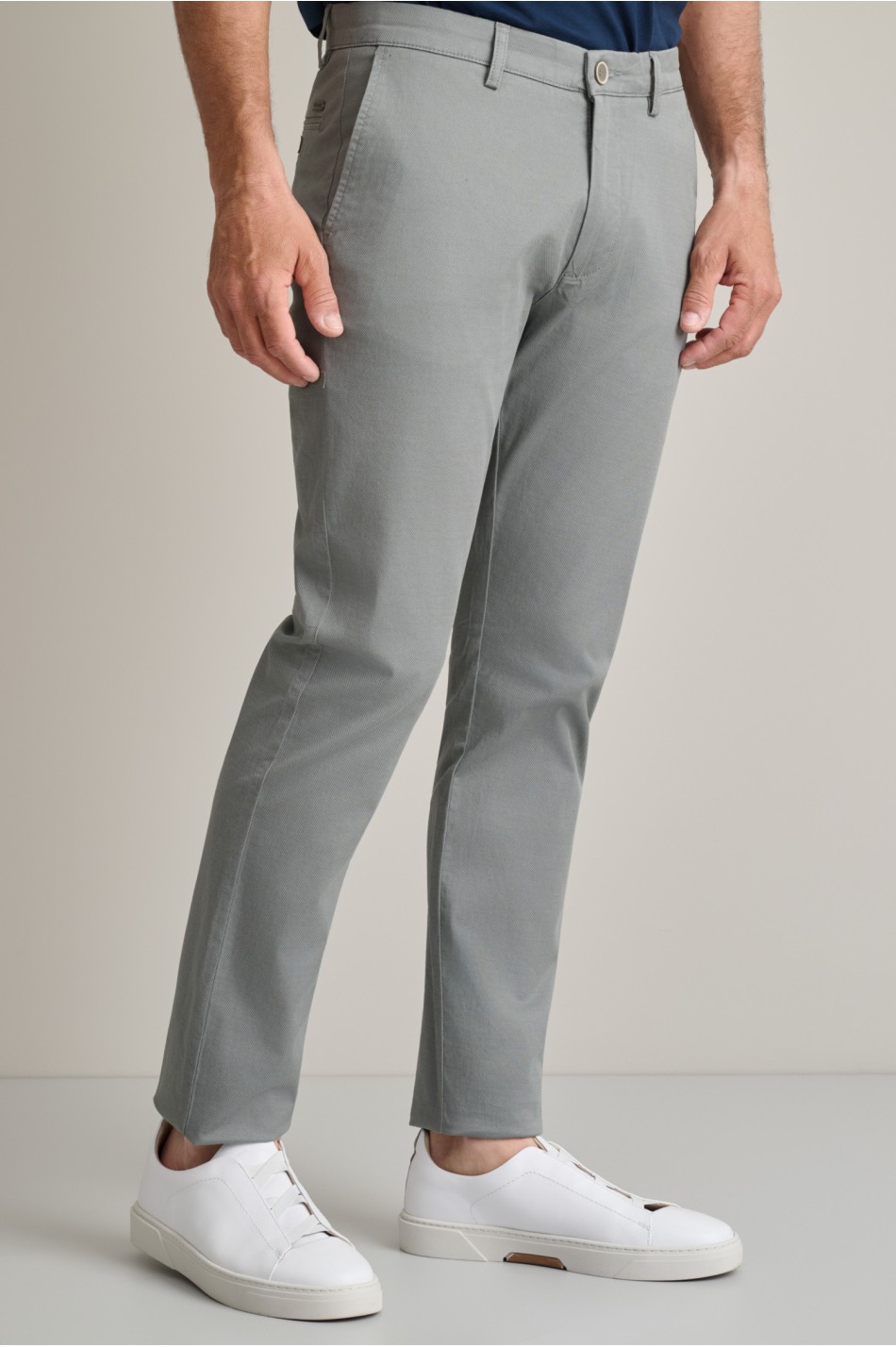 All over print chinos trousers