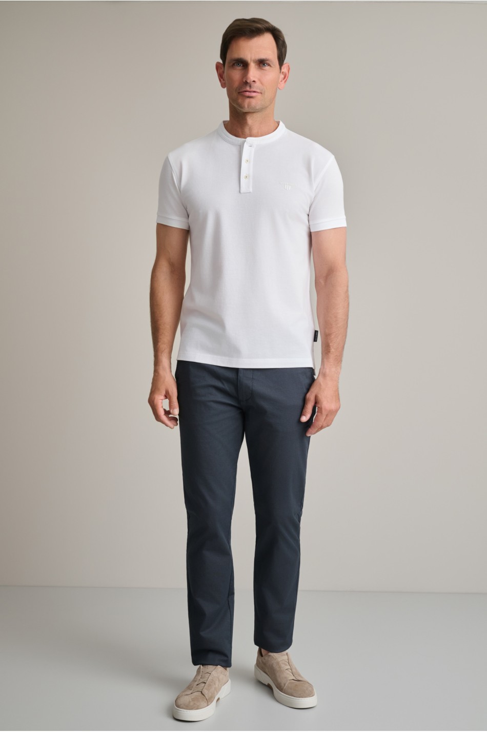 All over print chinos παντελόνι