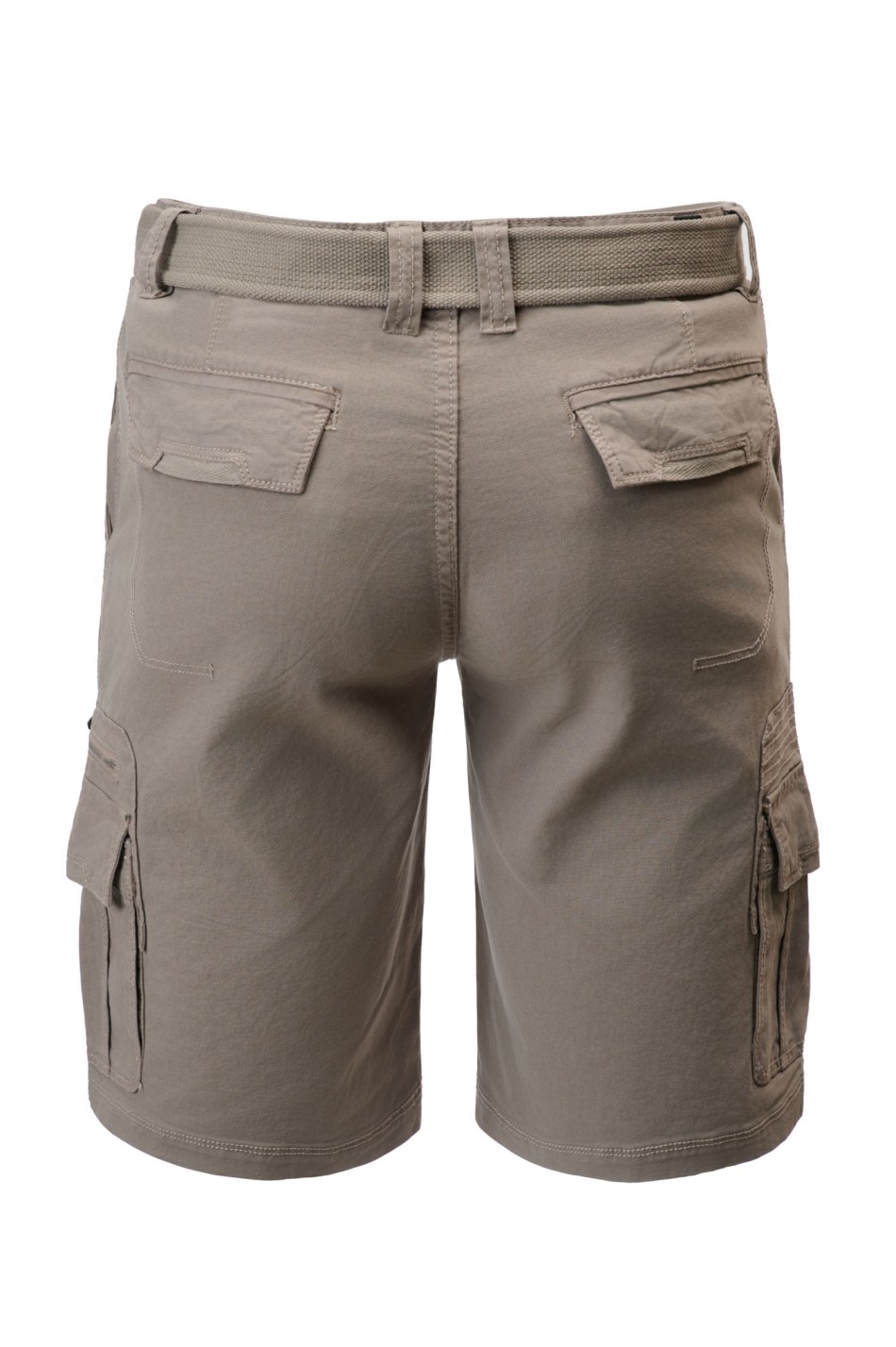 Cargo βερμούδα με matching ζώνη και λεπτομέρεια zip pocket