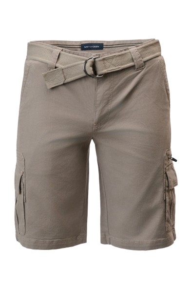 Cargo βερμούδα με matching ζώνη και λεπτομέρεια zip pocket Cargo βερμούδα με matching ζώνη και λεπτομέρεια zip pocket
