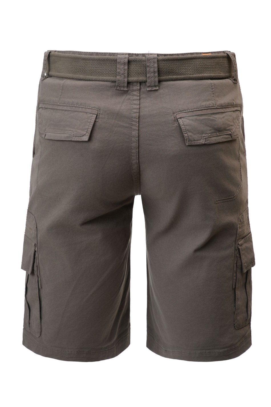 Cargo βερμούδα με matching ζώνη και λεπτομέρεια zip pocket