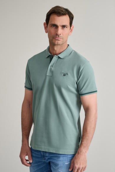 ΜΠΛΟΥΖΑΚΙ ΠΟΛΟ M/ΧΡΩΜΟ, CUSTOM FIT