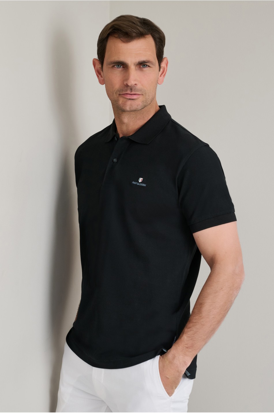 ΜΠΛΟΥΖΑΚΙ ΠΟΛΟ M/ΧΡΩΜΟ, CUSTOM FIT