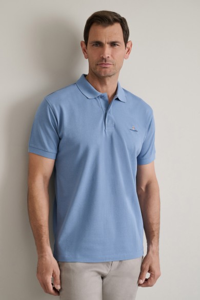 ΜΠΛΟΥΖΑΚΙ ΠΟΛΟ M/ΧΡΩΜΟ, CUSTOM FIT