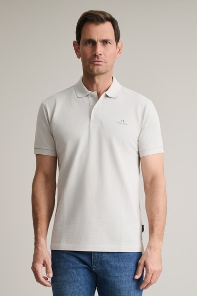 Cotton piqué polo shirt