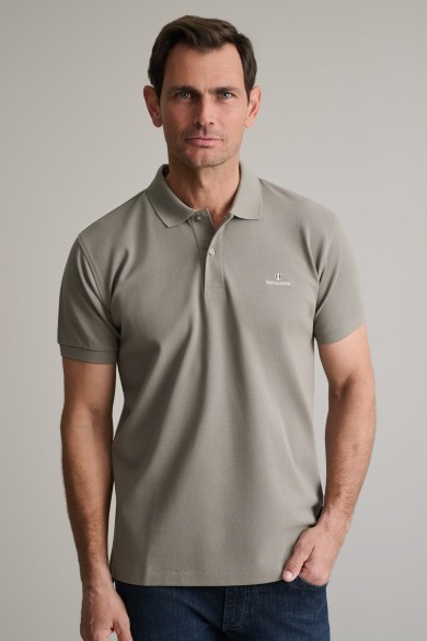 ΜΠΛΟΥΖΑΚΙ ΠΟΛΟ M/ΧΡΩΜΟ, CUSTOM FIT