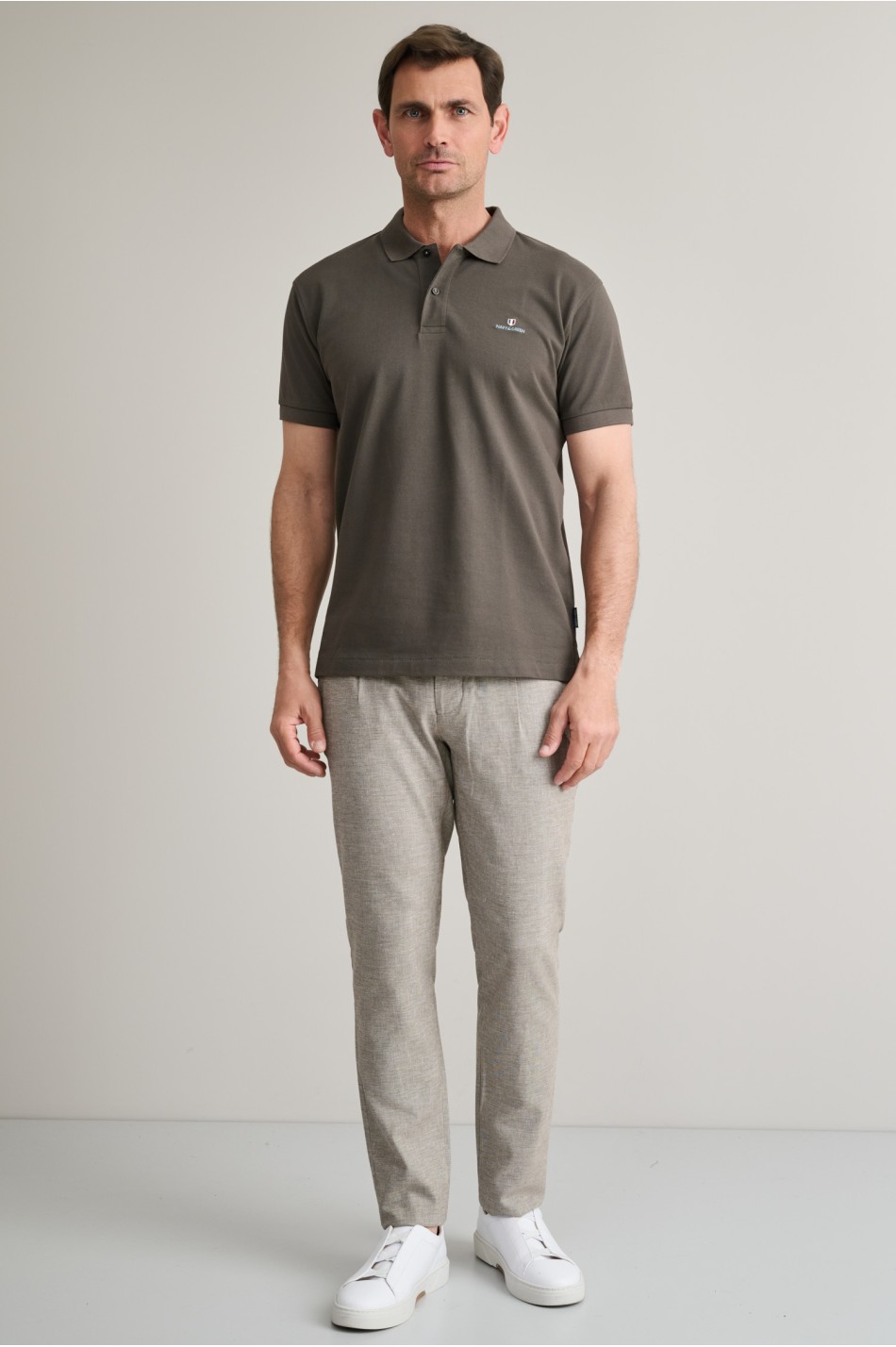 ΜΠΛΟΥΖΑΚΙ ΠΟΛΟ M/ΧΡΩΜΟ, CUSTOM FIT