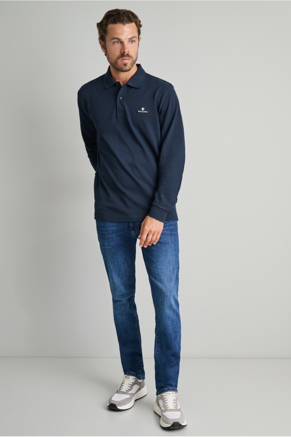 MΠΛOYZAKI ΠΟΛΟ ΜΟΝΟΧΡΩΜΟ MM, CUSTOM FIT