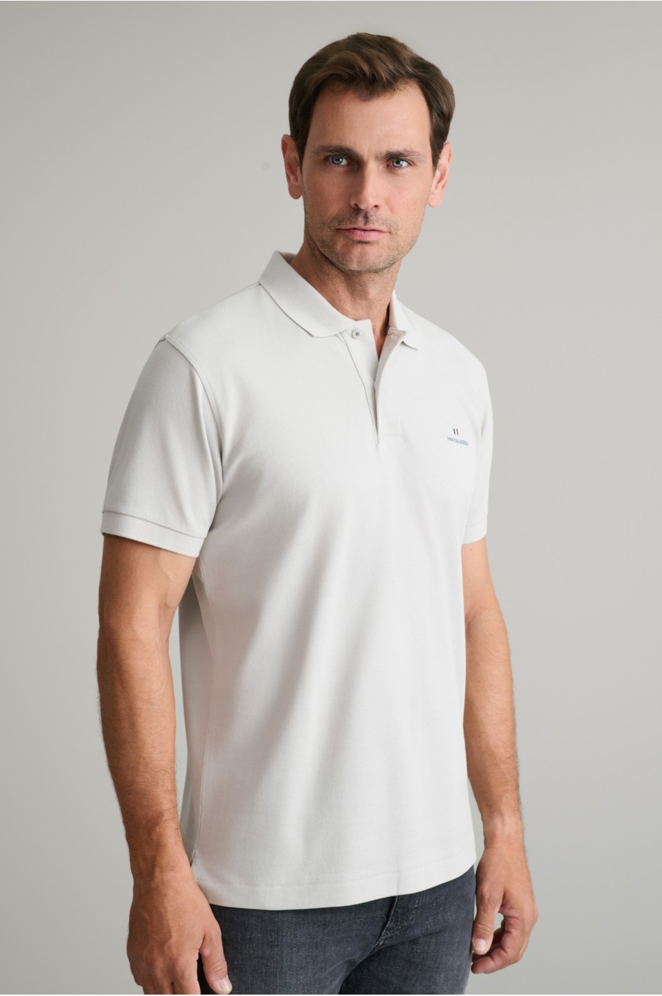 POLOSHIRT PIQUE, SOLID, CUSTOM FIT, SHORT SLEEVE