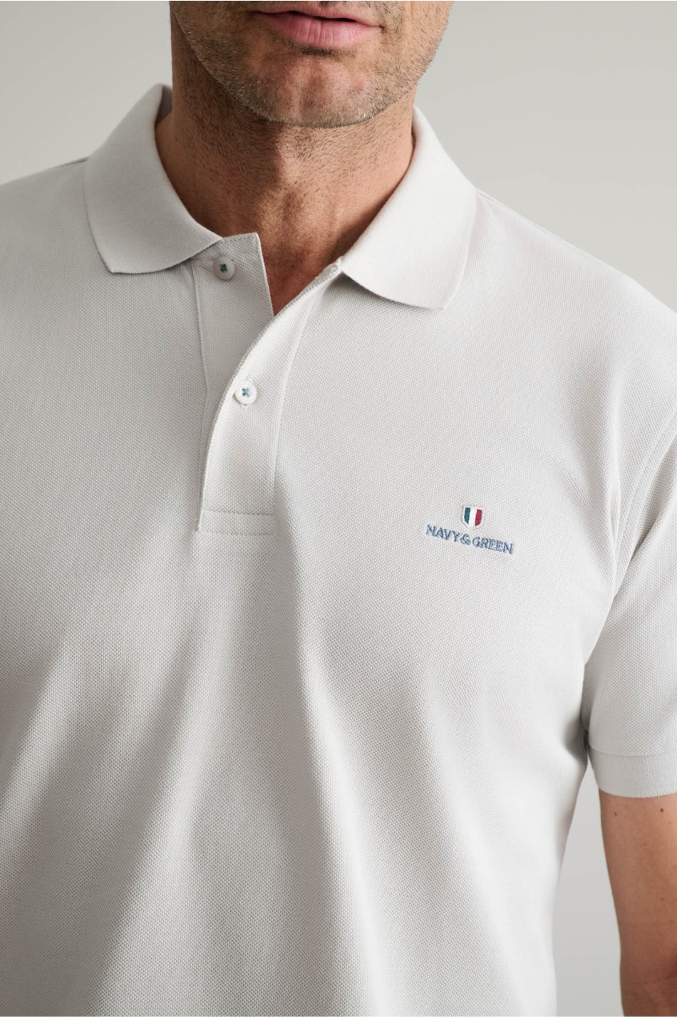 POLOSHIRT PIQUE, SOLID, CUSTOM FIT, SHORT SLEEVE