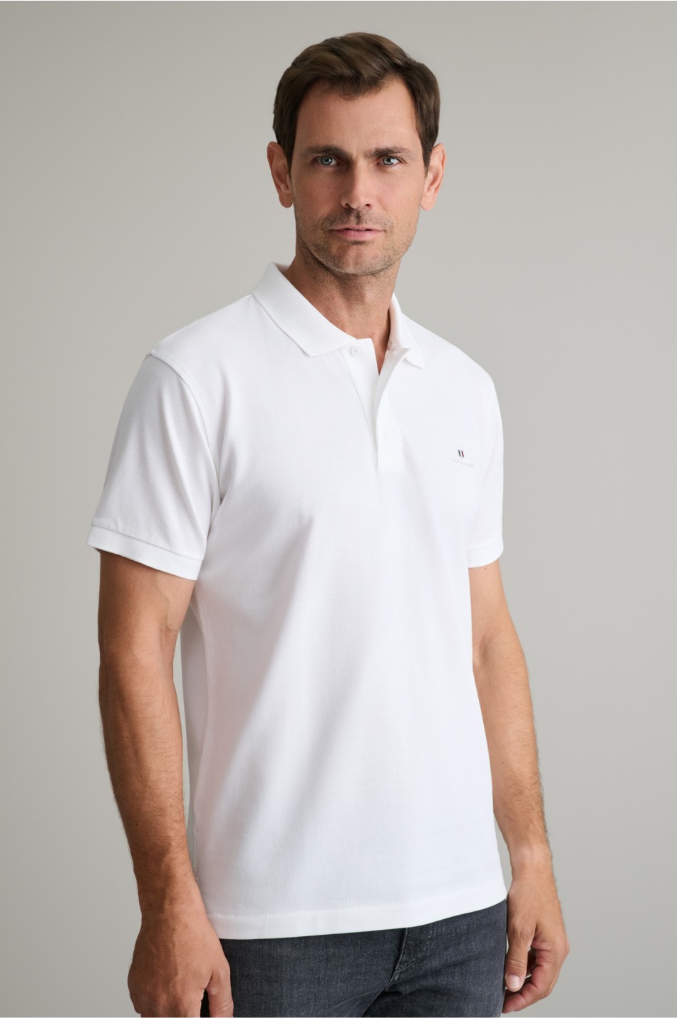 POLOSHIRT PIQUE, SOLID, CUSTOM FIT, SHORT SLEEVE