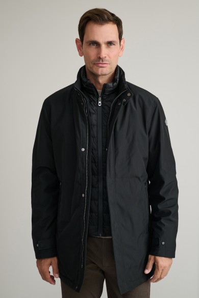 Υβριδικό jacket με αποσπώμενο γιλέκο και κρυφή κουκούλα