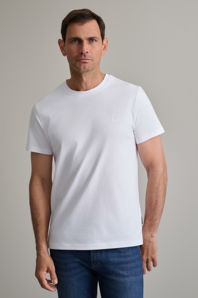 Organic cotton crew neck t-shirt