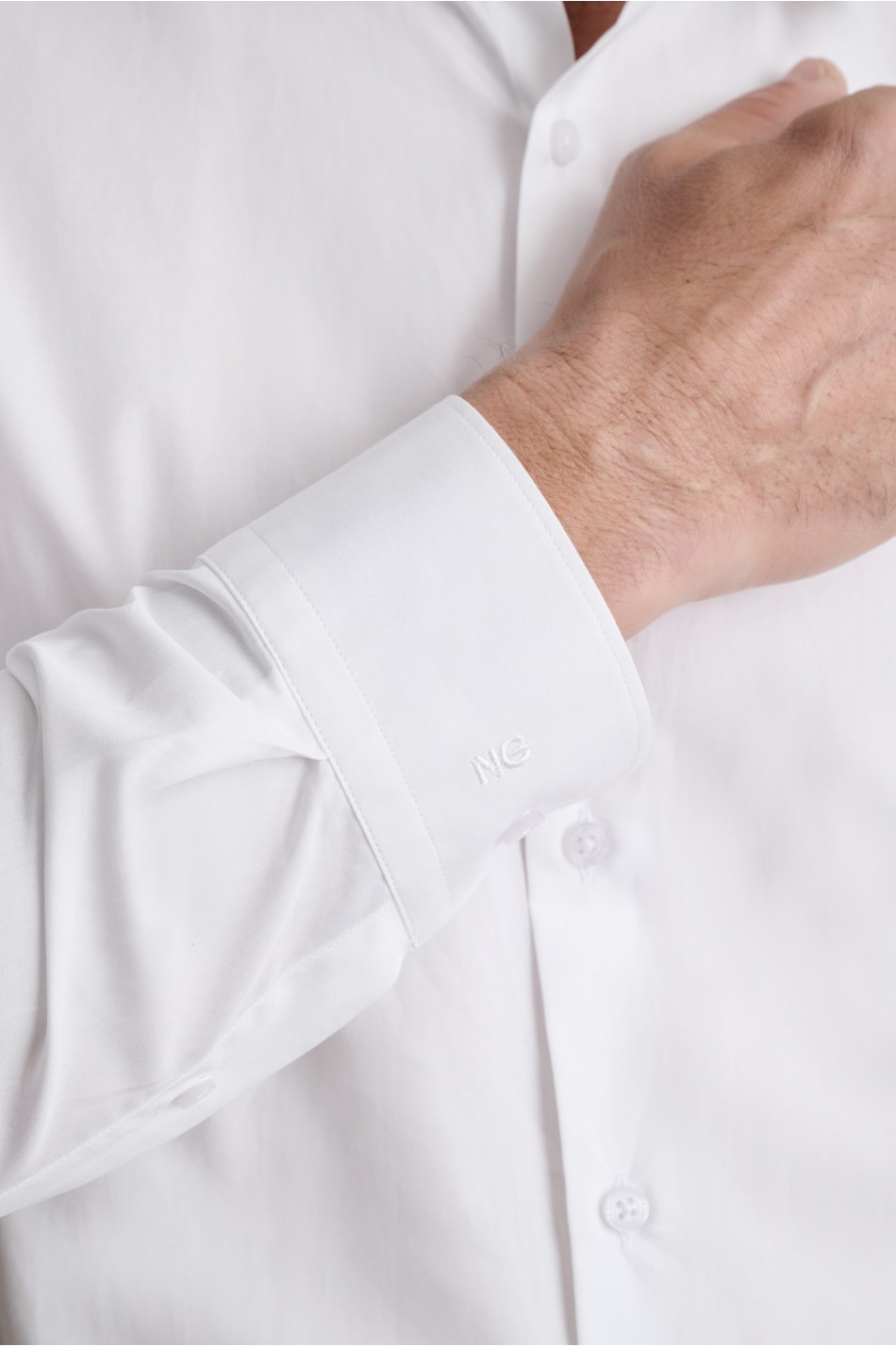 Fit line βαμβακερό πουκάμισο soft collar