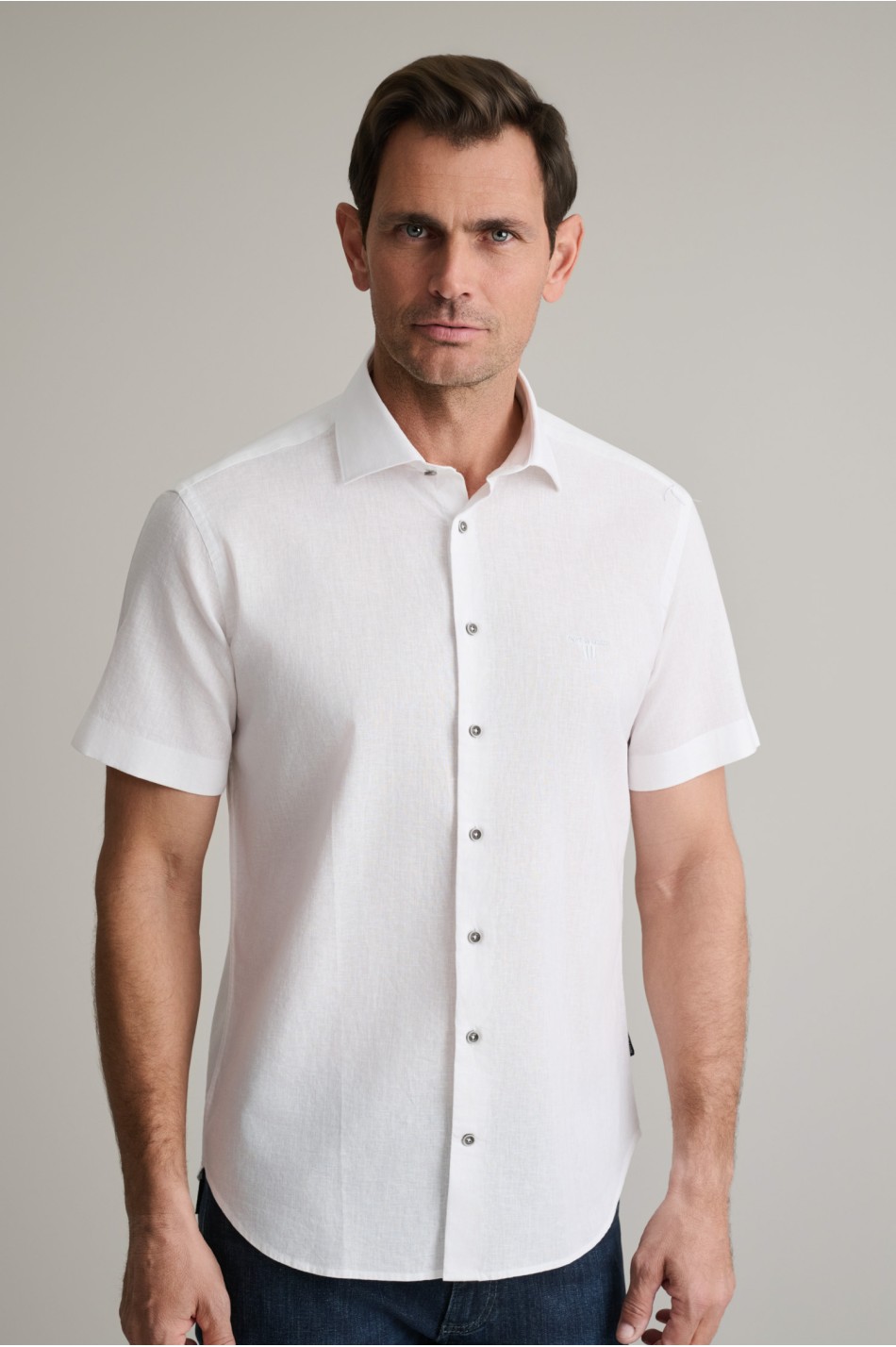 Κοντομάνικο πουκάμισο soft collar