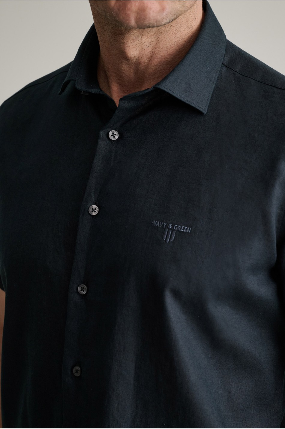 Κοντομάνικο πουκάμισο soft collar