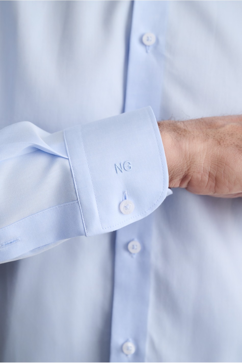 Wrinkle-free βαμβακερό πουκάμισο