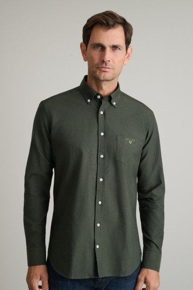 Oxford βαμβακερό button-down πουκάμισο Oxford βαμβακερό button-down πουκάμισο