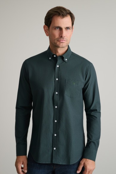 Oxford βαμβακερό button-down πουκάμισο Oxford βαμβακερό button-down πουκάμισο