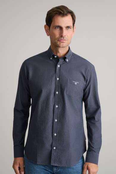 Oxford βαμβακερό button-down πουκάμισο Oxford βαμβακερό button-down πουκάμισο