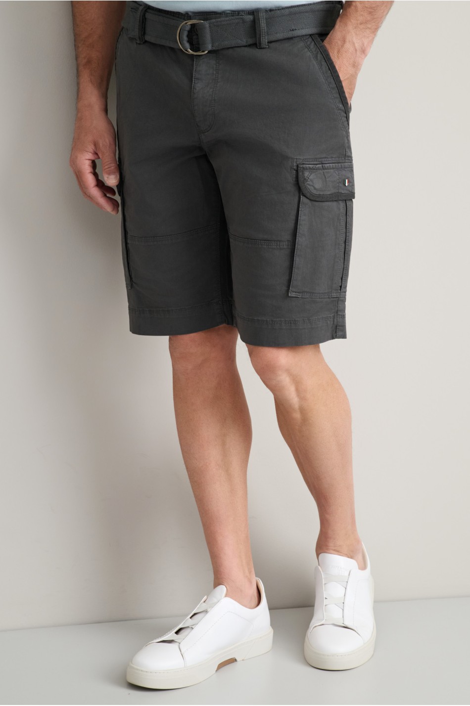 BERMUDA CARGO WITH BELT
