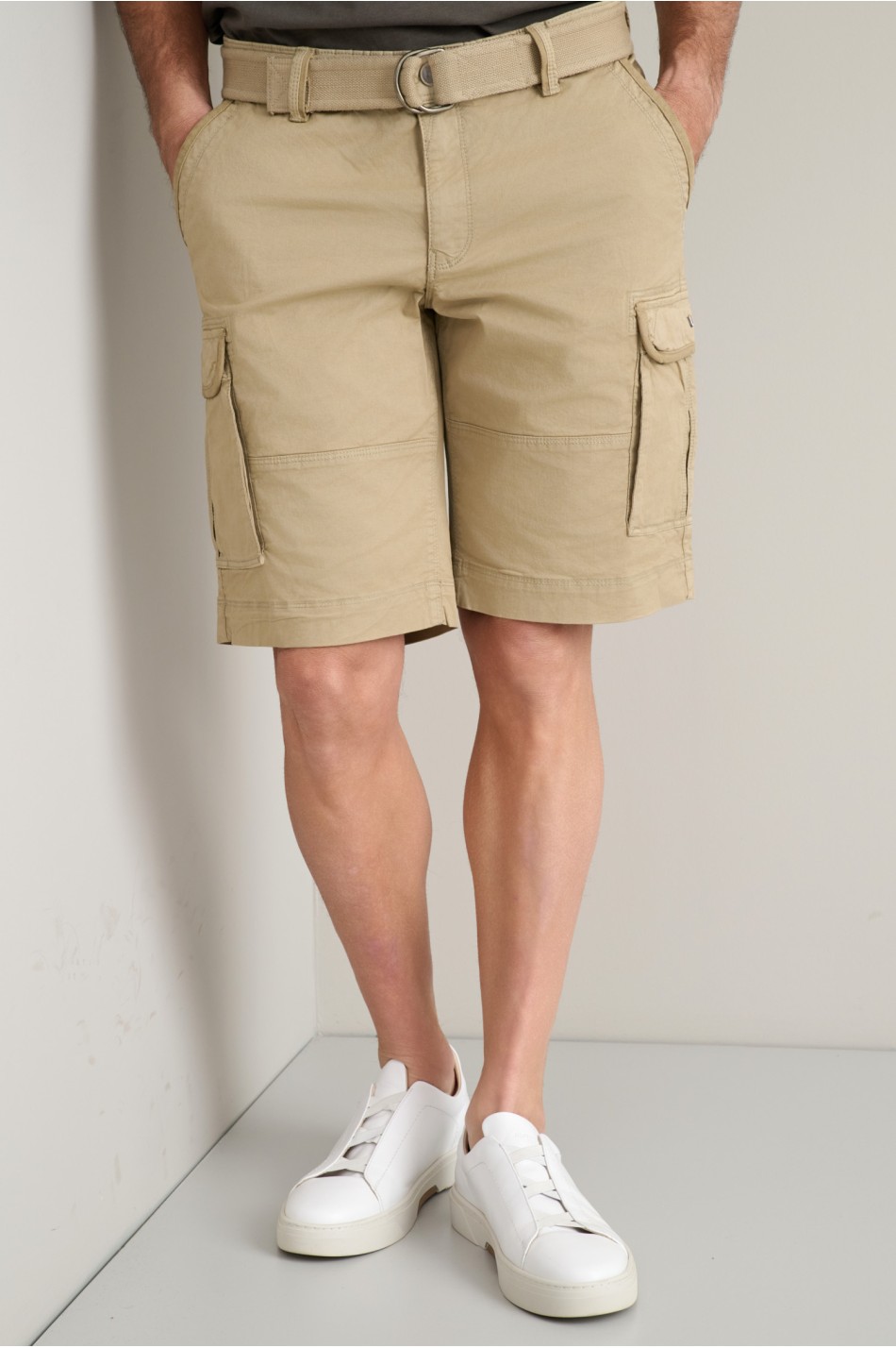 BERMUDA CARGO WITH BELT