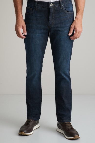 Low rise ελαστικό jean παντελόνι με zip Low rise ελαστικό jean παντελόνι με zip