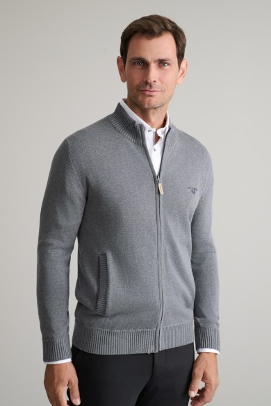 CARDIGAN WITH ZIPPER