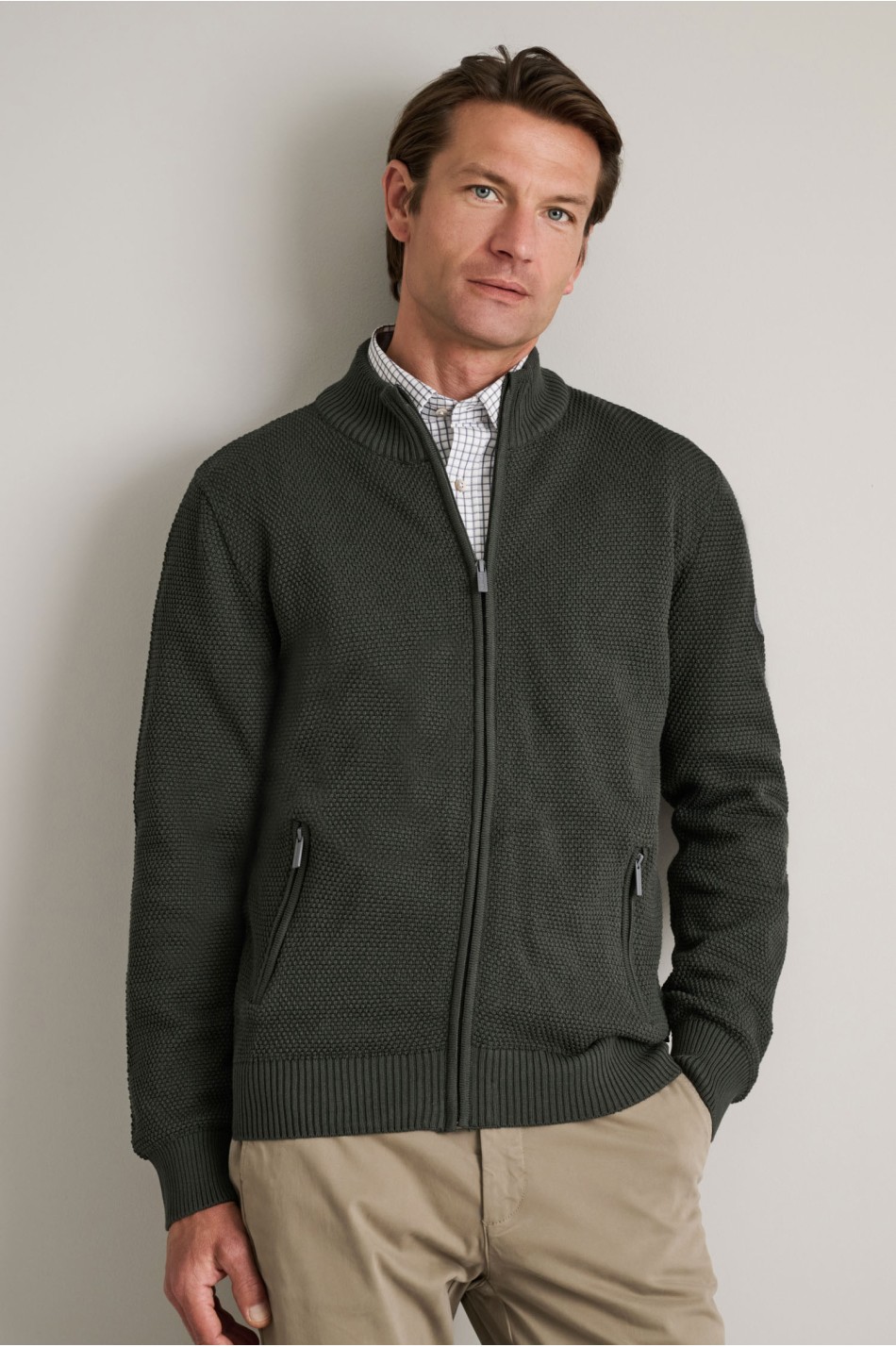 ΠΛΕΚΤΗ ΒΑΜΒΑΚΕΡΗ ΖΑΚΕΤΑ ΜΕ ΦΕΡΜΟΥΑΡ