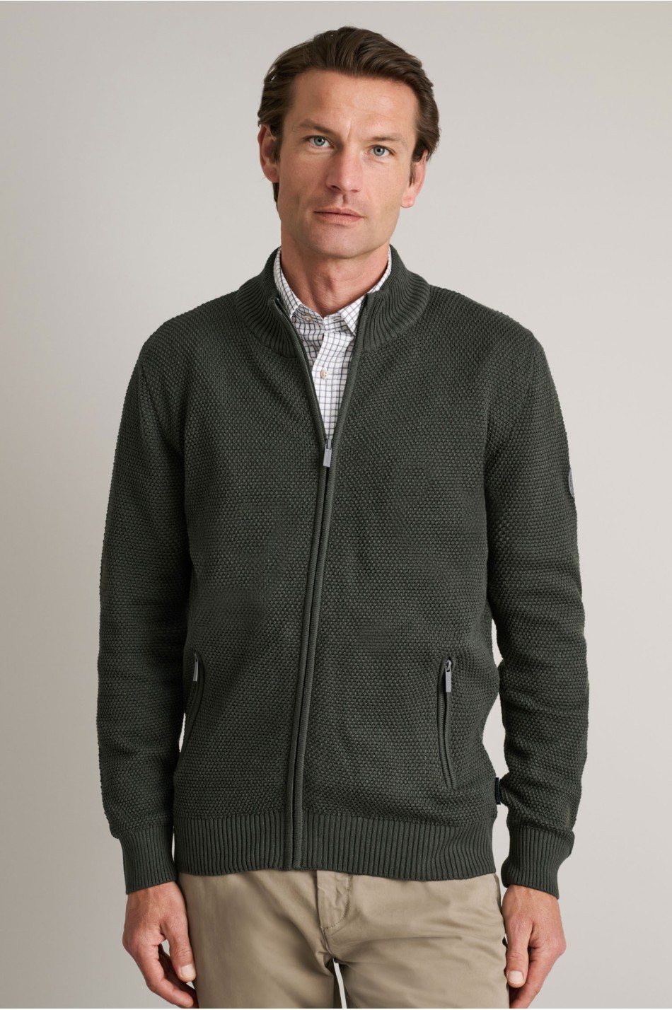 ΠΛΕΚΤΗ ΒΑΜΒΑΚΕΡΗ ΖΑΚΕΤΑ ΜΕ ΦΕΡΜΟΥΑΡ