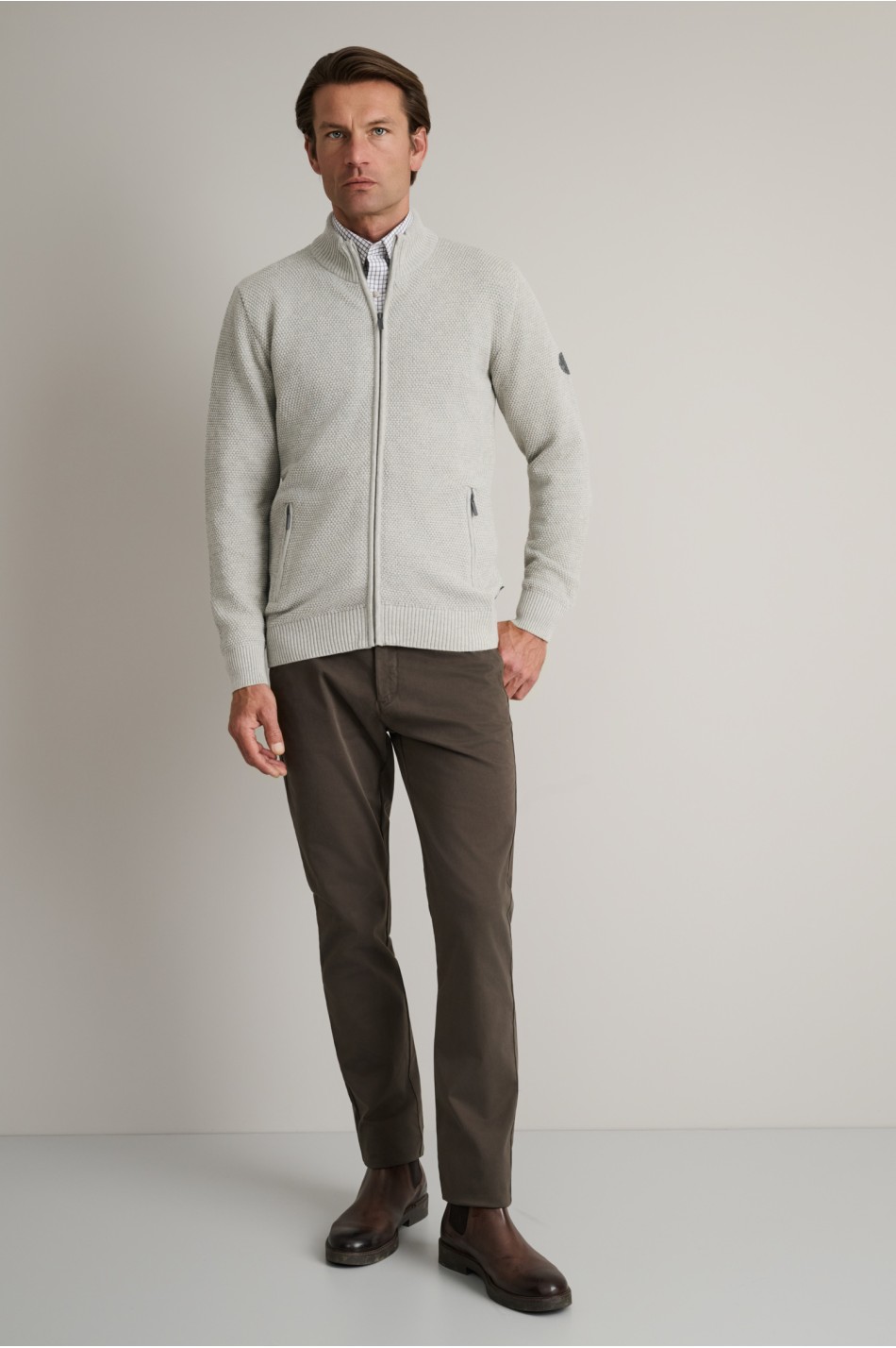 ΠΛΕΚΤΗ ΒΑΜΒΑΚΕΡΗ ΖΑΚΕΤΑ ΜΕ ΦΕΡΜΟΥΑΡ