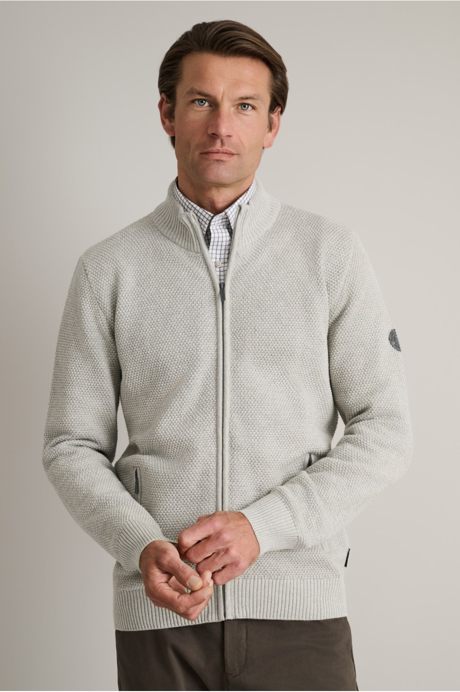 ΠΛΕΚΤΗ ΒΑΜΒΑΚΕΡΗ ΖΑΚΕΤΑ ΜΕ ΦΕΡΜΟΥΑΡ