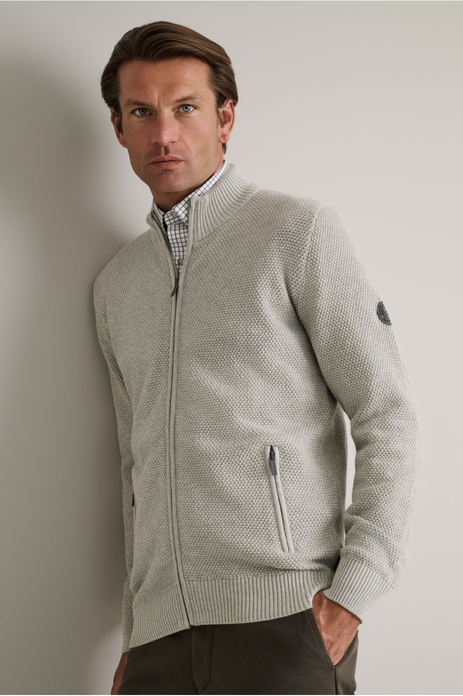 ΠΛΕΚΤΗ ΒΑΜΒΑΚΕΡΗ ΖΑΚΕΤΑ ΜΕ ΦΕΡΜΟΥΑΡ